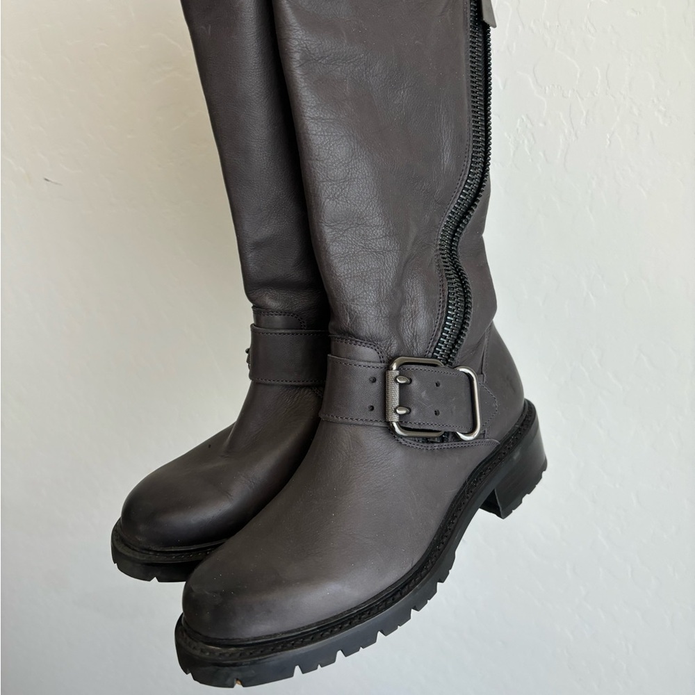 FRYE zip boots!